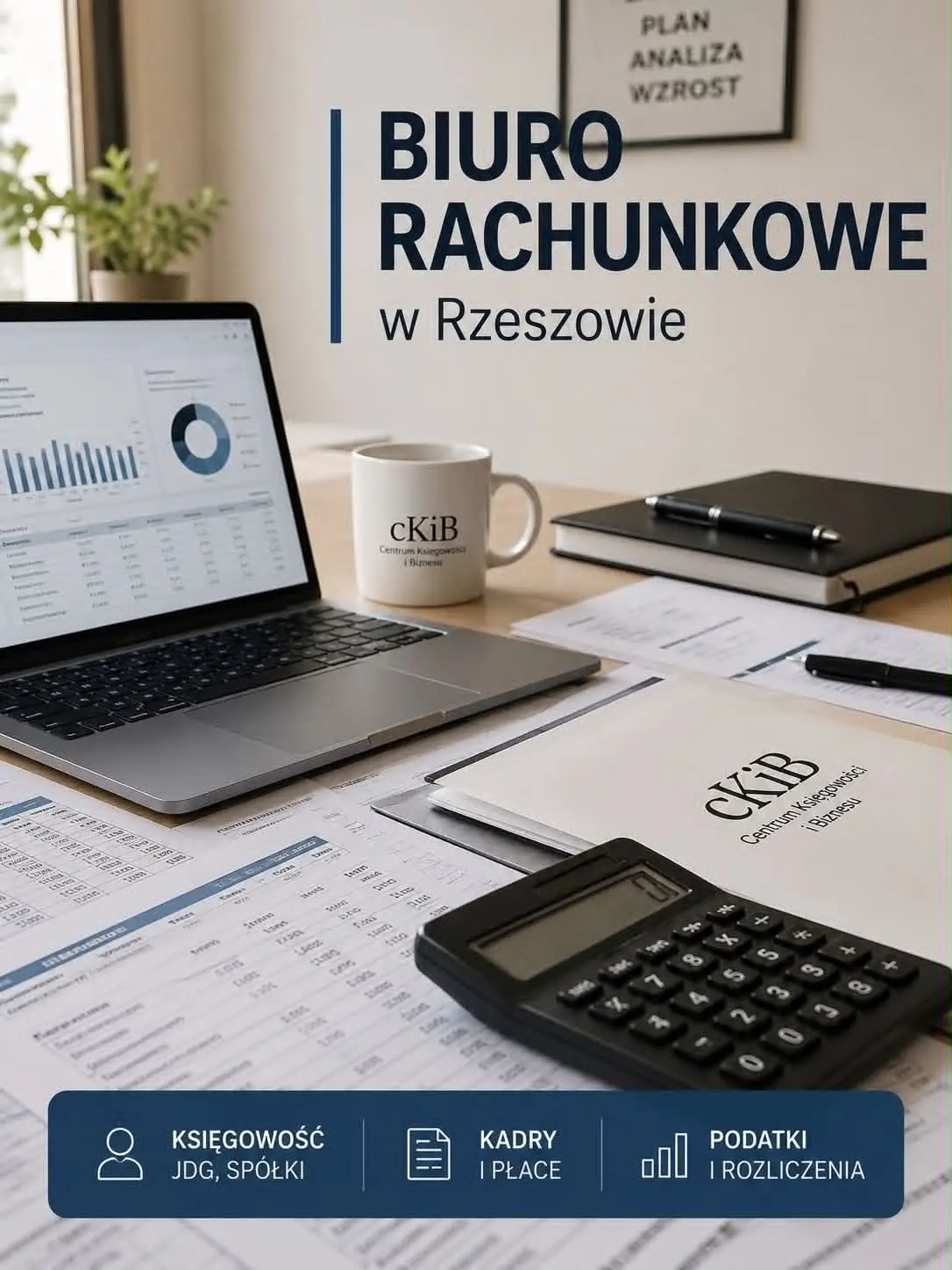 Biuro rachunkowe Rzeszów - księgowość dla JDG, spółek i firm lokalnych